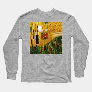 Gustav Klimt 1: close-up of painting Long Sleeve T-Shirt